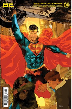 Superman 2023 Annual #1 (One Shot) Cover D 1 for 25 Incentive Edwin Galmon Card Stock Variant