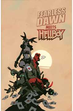 Fearless Dawn Meets Hellboy One Shot Mignola Cover