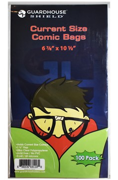Guardhouse Shield Bag For Current Comic Books (100 count)