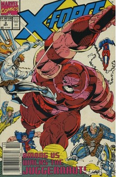 X-Force #3 [Newsstand]-Fine (5.5 – 7)