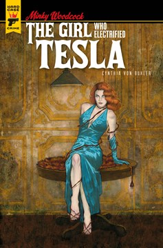 Minky Woodcock Girl Electrified Tesla #1 Cover D Buhler (Mature)