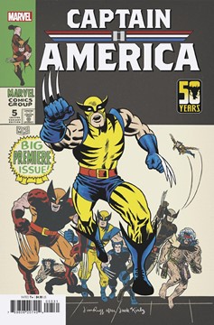Captain America #5 Jim Rugg Wolverine Wolverine Wolverine Variant