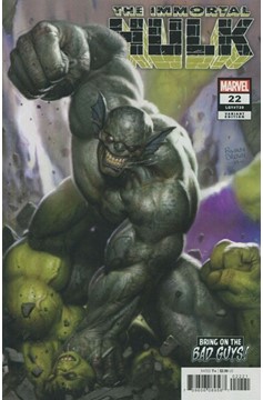 Immortal Hulk #22 Brown Bring on the Bad Guys Variant (2018)