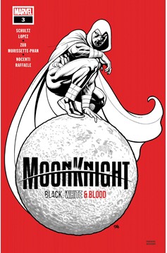 Moon Knight Black White Blood #3 (Of 4)