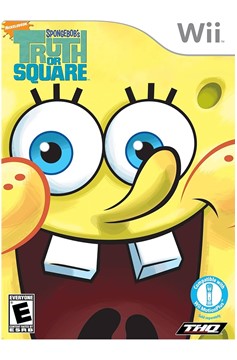 Nintendo Wii Spongebob's Truth Or Square