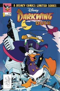 Darkwing Duck #1 Cover D Facsimile Gold Foil Logo