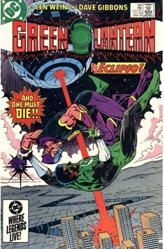 Green Lantern #186 [Direct]-Very Fine (7.5 – 9)