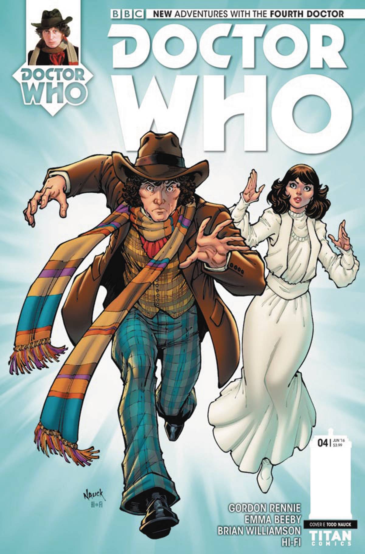 Doctor Who 4th #4 Cover E Nauck