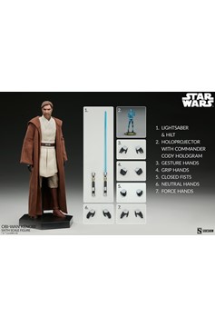 Obi-Wan Kenobi (Animated) Sixth Scale Figure