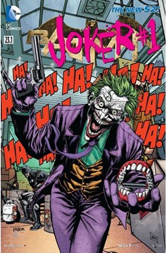 Batman #23.1 Joker (2011) 3D Motion Variant Cover
