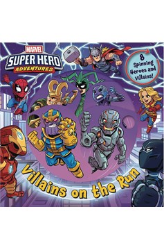 Marvel Super Hero Adventure Villains on the Run Board Book