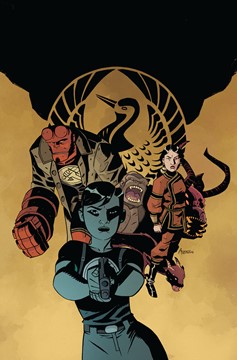 Hellboy & the B.P.R.D. Ongoing #73 Shadow of the Golden Crane #1 Cover A (Michael Avon Oeming)