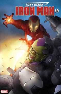 Tony Stark Iron Man #9 Pham Skrulls Variant (2018)