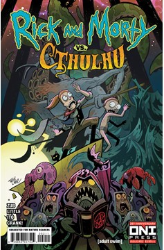 Rick and Morty Vs Cthulhu #2 Cover A Troy Little (Mature) (Of 4)