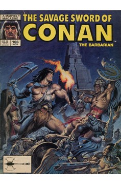 The Savage Sword of Conan #166 [Direct]