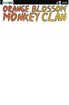 Orange Blossom Monkey Clan #1 Cover D Blank Sketch