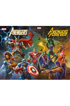 Avengers Forever #13 Horley 80's Avengers Assemble Connecting Variant (2021)