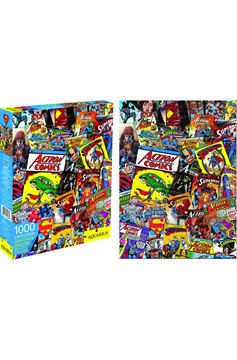Superman Collage 1000 Piece Jigsaw Puzzle