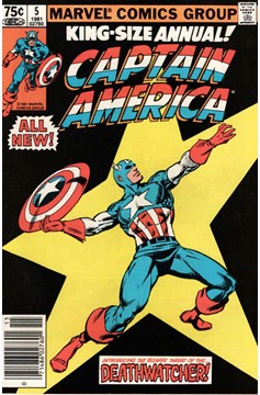 Captain America Annual #5 [Newsstand]