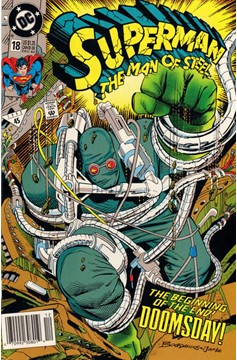 Superman: The Man of Steel #18 [Newsstand]