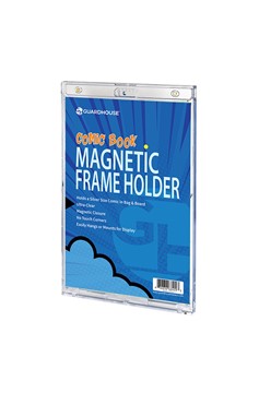 Comic Book Magnetic Frame Holder - Silver Size