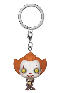 Pocket Pop It Chapter 2 Pennywise W/ Beaver Hat Keychain