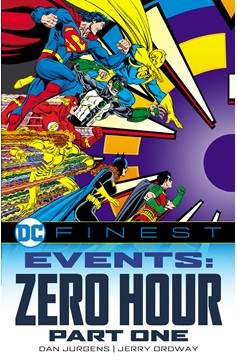 DC's Finest Events Zero Hour Crisis in Time Graphic Novel Volume 1