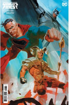 Batman Superman Worlds Finest #22 Cover D 1 for 25 Incentive Gerald Parel Card Stock Variant