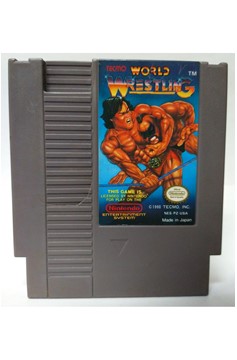 Nintendo Nes World Wrestling - Cartridge Only (Cracked)