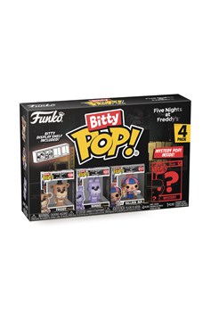 Five Nights At Freddy's Freddy Bitty Pop! Mini-Figure 4-Pack
