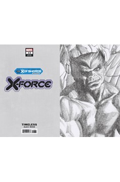 X-Force #13 Alex Ross Beast Timeless Virgin Sketch Variant Xos (2020)