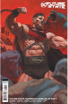 Future State Superman Worlds of War #1 Cover B Riccardo Federici Card Stock Variant (Of 2)