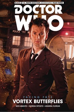 Doctor Who 10th Doctor Facing Fate Hardcover Graphic Novel Volume 2 Vortex Butterflies