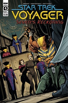 Star Trek Voyager Sevens Reckoning #4 Cover A Hernandez (Of 4)