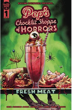 Pops Chocklit Shoppe of Horrors Fresh Meat Cover A Gorham