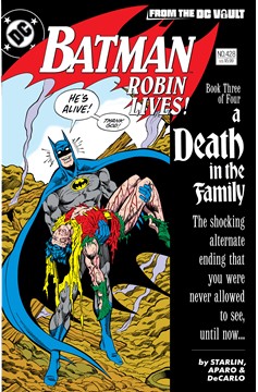 Batman #428 Robin Lives (One Shot) Second Printing Cover B Jim Aparo Card Stock Variant