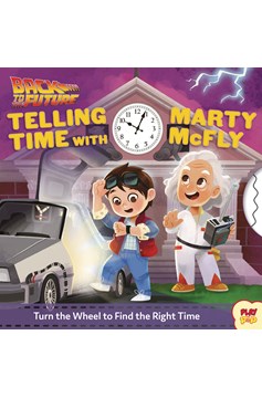 Back To the Future Telling Time Marty Mcfly Board Book
