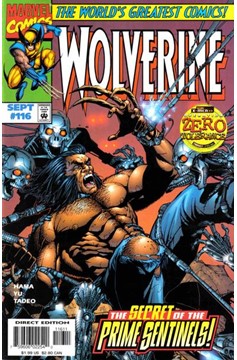 Wolverine #116 [Direct Edition]-Very Fine (7.5 – 9)