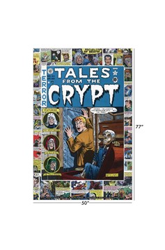1950S EC Comics Tales From The Crypt Plush Throw Blanket
