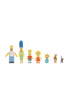 Simpsons Family 2-1/2in Scale Fig Multipack