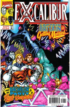 Excalibur #124 [Newsstand]-Fine (5.5 – 7)