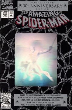 The Amazing Spider-Man #365 [Direct] - Vg/Fn 