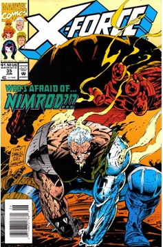 X-Force #35 [Newsstand]-Fine (5.5 – 7)