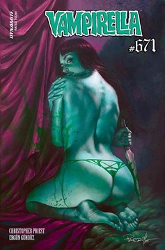 Vampirella #671 Cover M Last Call Bonus Lucio Parrillo Ultraviolet