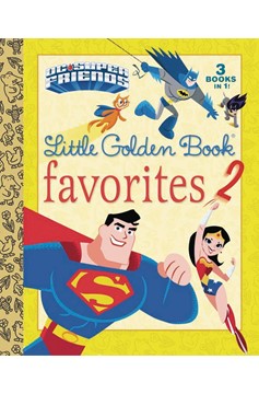 DC Super Friends Little Golden Book Favorites #2