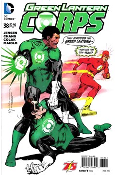 Green Lantern Corps #38 Flash 75 Variant Edition (2011)