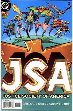 JSA #1 [Direct Sales]-Fine (5.5 – 7) [2nd App. of Atom Smasher]