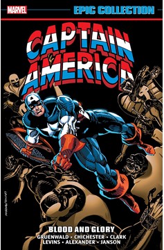 Captain America Epic Collection Graphic Novel Volume 18 Blood Glory