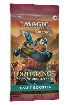 Magic the Gathering TCG Lord of the Rings Tales of Middle-Earth Draft Booster Pack