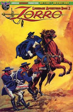 Zorro Legendary Adventures Book 2 #1 Main Cover